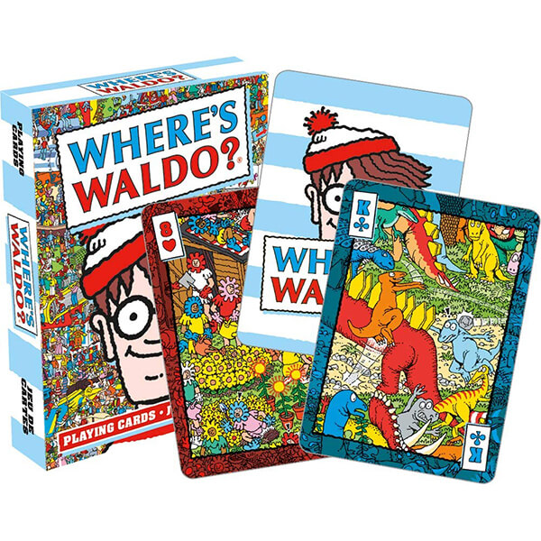 楽天市場 カードゲーム トランプ ウォーリーを探せ 52 573 アクアリウス Where S Waldo 買付け屋 楽天市場店