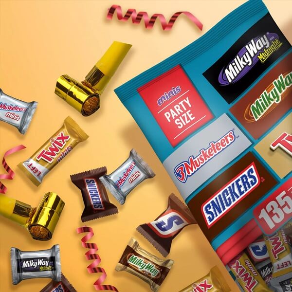 ヴァリエティ ミニ チョコ フェイバリット Mini号 3musketeersなど5ジャンル 40oz 1134g Cannes Encheres Com