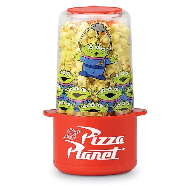 楽天市場 ディズニー トイストーリー ピザプラネットロゴ エイリアン ポップコーン メーカー 6カップ分 Disney 買付け屋 楽天市場店