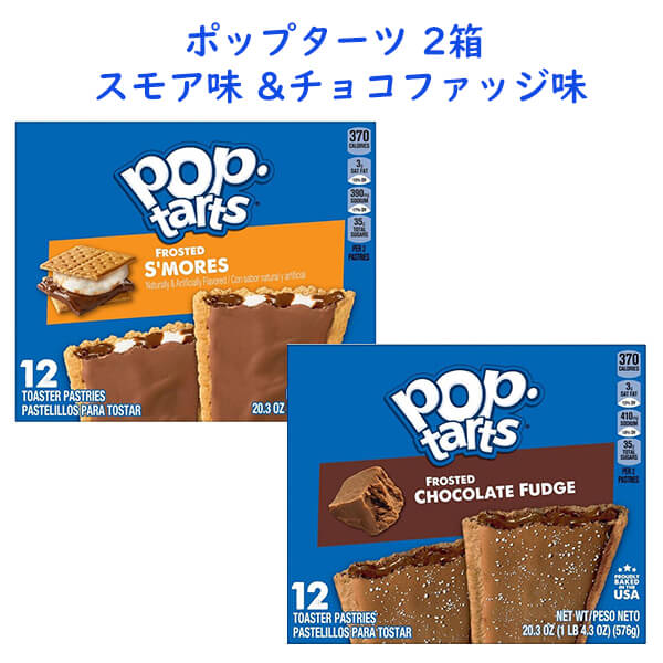 Buy Kellogg'S Pop Tarts Frosted Chocolate Fudge ( 383g / 13.5oz )