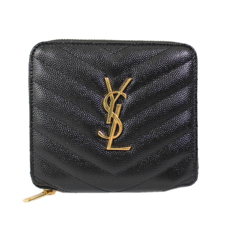 70%OFF!】 中古 サンローラン 財布 582112 Saint Laurent キルティング