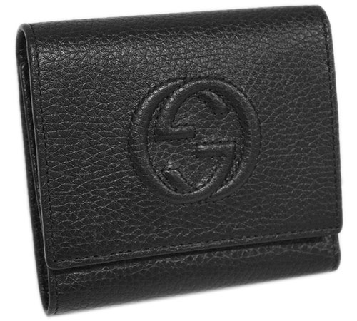 グッチ 財布 598207-1000 GUCCI 三つ折り 小銭入れ付き インター