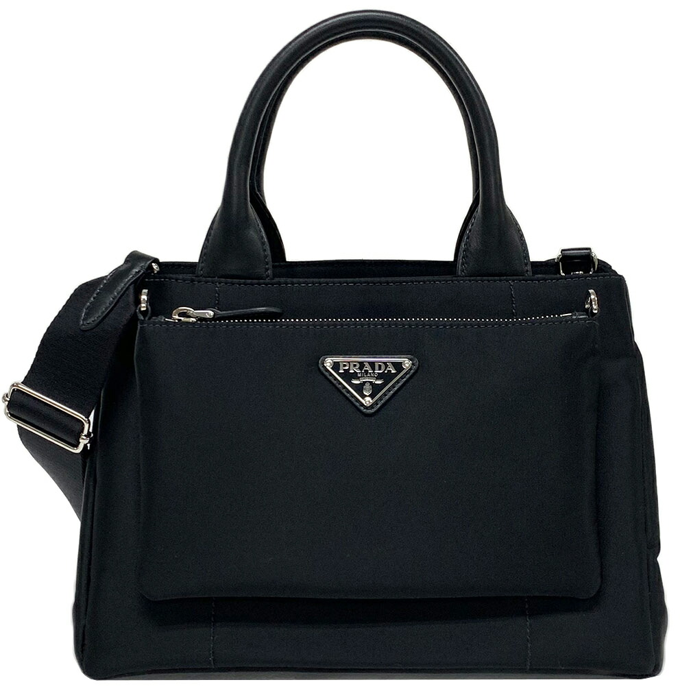 プラダ PRADA TESSUTO+NAPPA DUBLE トートバッグ-