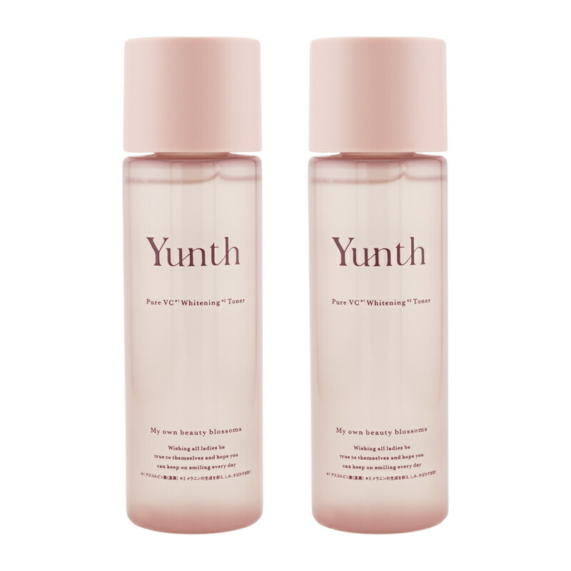[2個セット]Yunth ユンス 薬用 ローション VCP 化粧水 120ｍL 生ビタミンC 透明感 うるおい シミ ソバカス 保湿 [ギフトラッピング対応]