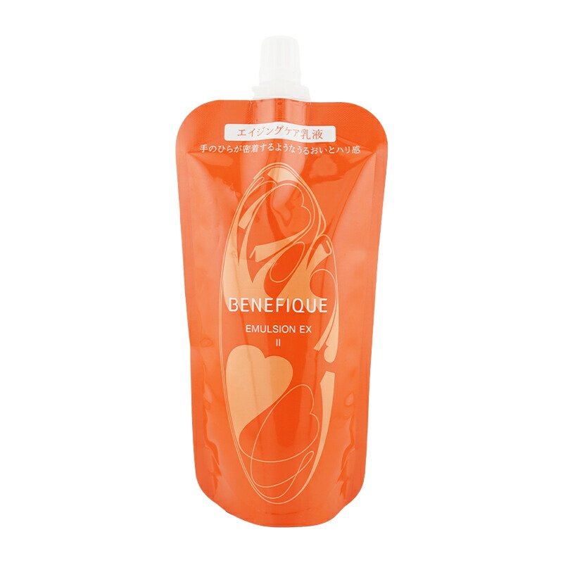 BENEFIQUE ベネフィーク エマルジョンEX II レフィル 130ml 乳液 エイジングケア フローラルフルーティーの香り [ギフトラッピング対応]