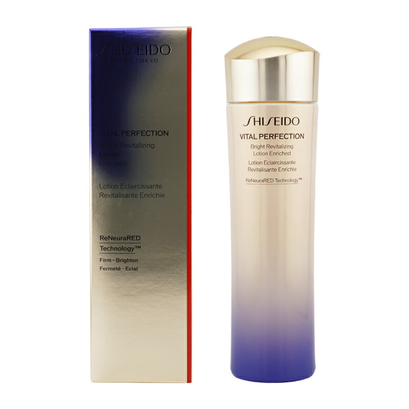 SHISEIDO 資生堂 バイタルパーフェクション ブライトリバイタル ローション エンリッチド 本体 150mL フローラル 化粧水[医薬部外品][ギフトラッピング対応]