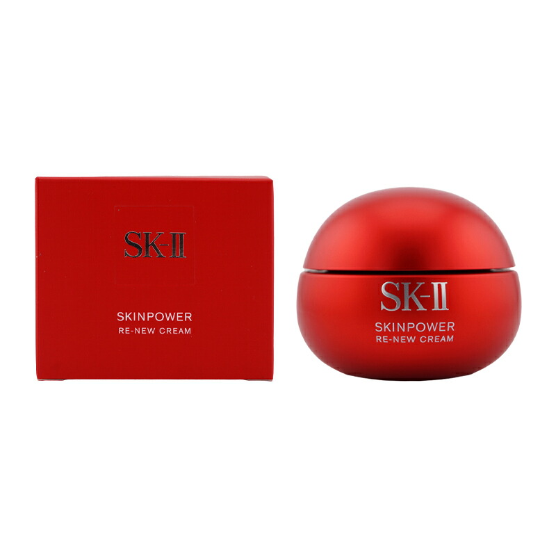 SK-II エスケーツー スキンパワー リニュー クリーム 80g 美容クリーム スキンケア フェイスクリーム ピテラ[ギフトラッピング対応]｜かいちゃんのお店