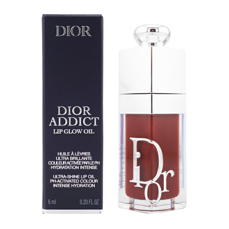 DIOR ディオール アディクト リップ グロウ オイル[104 ブラックチェリー]6ml リップオイル グロス 血色感 リップケア ツヤ 保湿[ギフトラッピング対応]