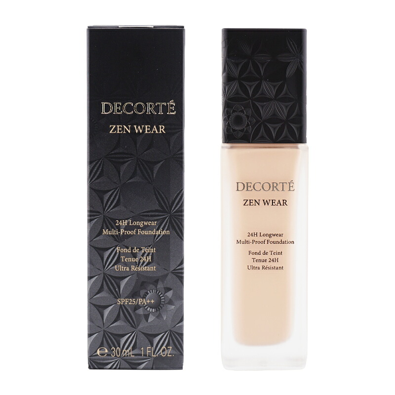 COSME DECORTE コスメデコルテ ゼン ウェア ステイ C15 ファンデーション 30mL SPF25・PA++透明感 カバー 美容成分[ギフトラッピング対応]