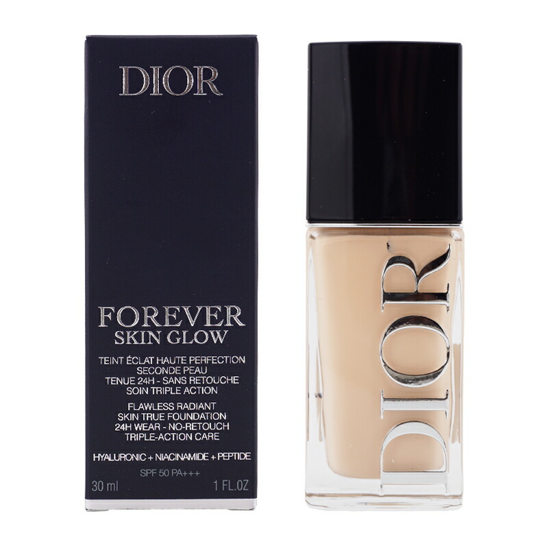 DIOR クリスチャンディオール フォーエヴァー フルイド ひと肌 グロウ[0N 中立的]30ｍL リキッドファンデーション SPF50 PA+++[ギフトラッピング相応う] 美容・コスメ・香水-ファンデーション