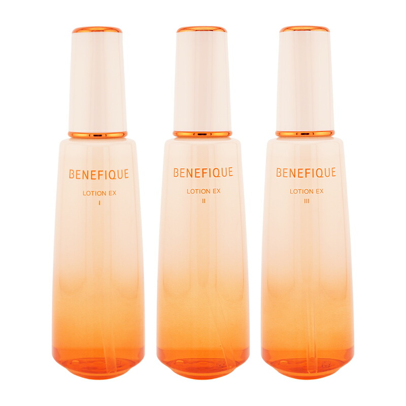 BENEFIQUE ベネフィーク [3種類から選べる]ローションEX 200mL 化粧水 乾燥 エイジングケア フローラルフルーティーの香り[ギフトラッピング対応]