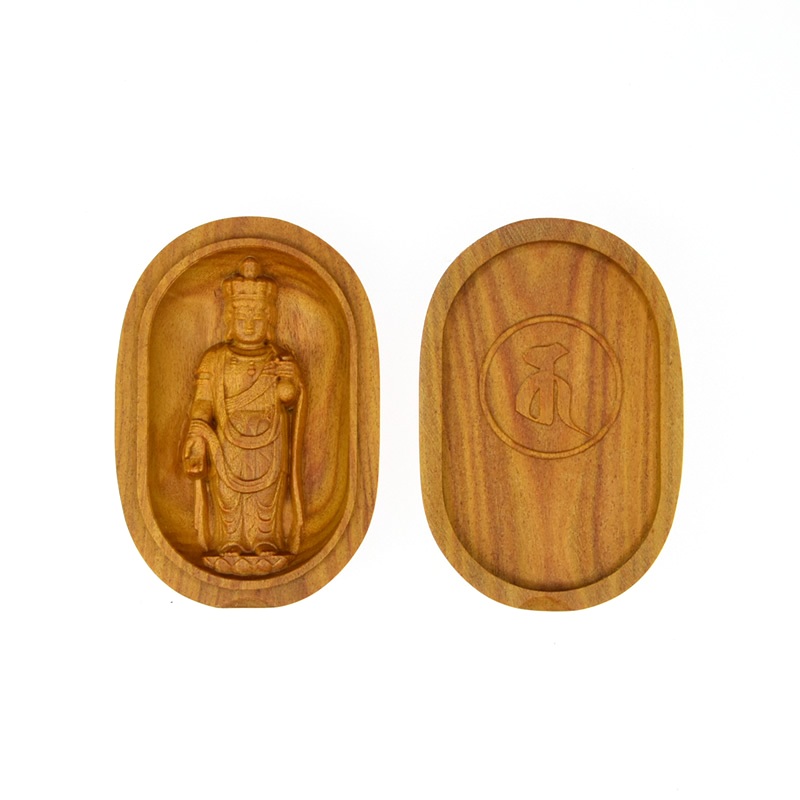 ◆木造　　花童香合　木箱入　仏像　仏具　茶道具◆ ◇木造 花童香合 木箱入 仏像 仏具 茶道具◇