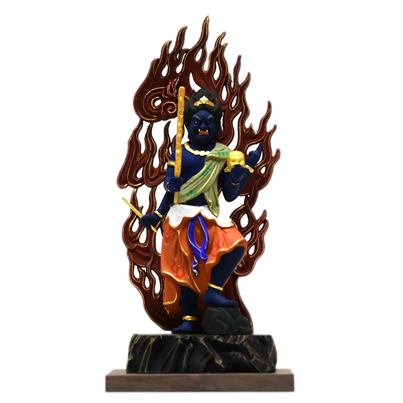 楽天市場】木彫り仏像 【烏枢沙摩明王（うすさまみょうおう）】 桧木