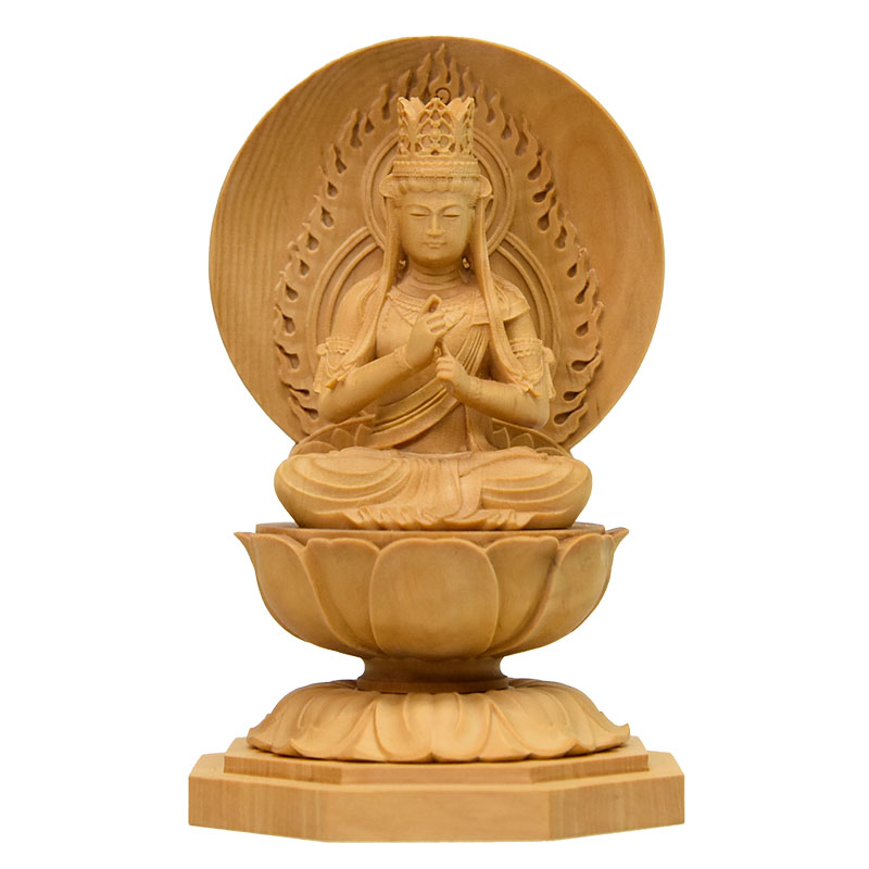 楽天市場】柘植【胎蔵界大日如来】 坐1.5寸 : 海宇工芸館 楽天市場店