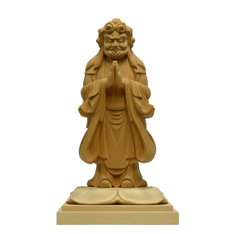 楽天市場】子安鬼子母神坐像 桧材 截金色仕上げ総高 1.5尺 （45cm