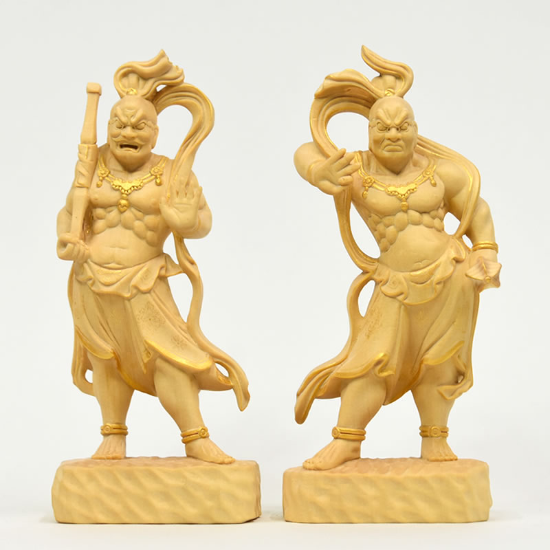 創作人形　公卿文官束帯姿　 木彫胡粉木目込み仕上げ 楽天市場】木彫り仏像 【執金剛神（しつこんごうしん）】立像 楠木