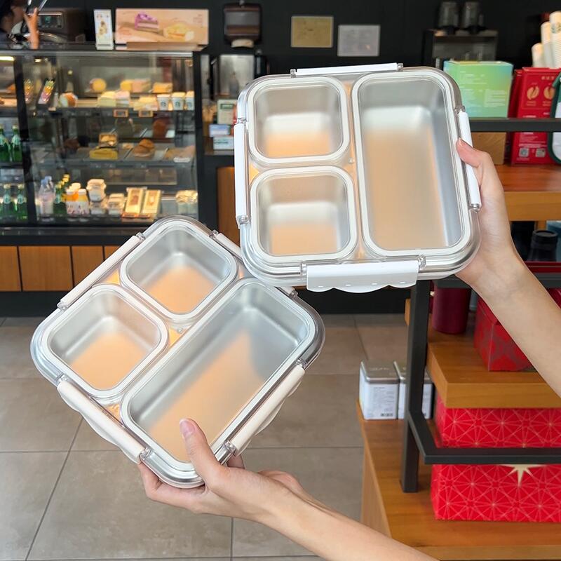 昼食会ボックス席316ステンレス鋼鋼漏れる校正刷り弁当箱大電気容量教え子携帯型弁当箱食料雑貨類蔵入り箱