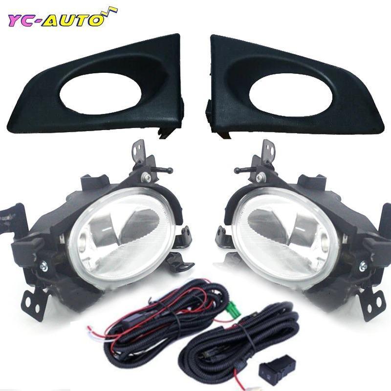 フォグランプ フォグライト フロント ホンダ ジャズ フィット GE6 GE8 2009-2011 車 ライト 交換 カスタム ハーネス スイッチ セット｜開運ショップ