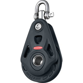 ロンスタン RONSTAN コアブロック60 シングルブロック アルミシーブ RF64100AW