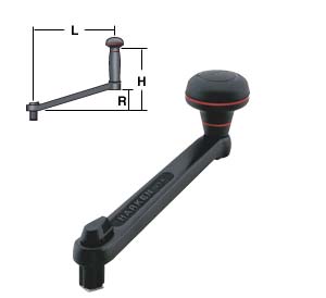 ハーケン　HARKEN B8ASGLP スピードグリップ　ウインチハンドル　8インチロック機能付き｜マリン用品の海遊社　店