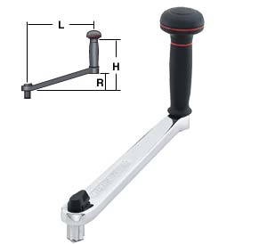 ハーケン HARKEN B10CSG スピードグリップ ウインチハンドル 10インチロック機能付き|マリン用品の海遊社 店