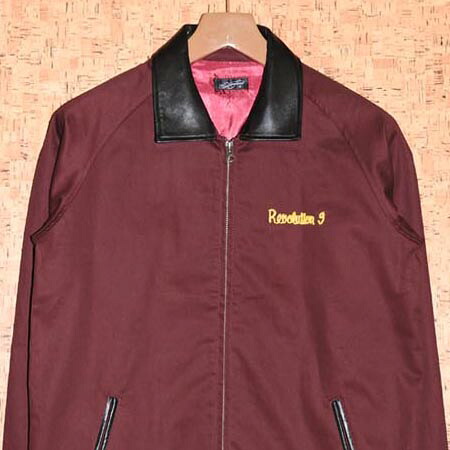 ９ＭＩＣＲＯＰＨＯＮＥＳ ［ナインマイクロフォンズ］ 上衣\u003cBR\u003e30189 LEATHER COLLAR SWING TOP -BREAK YOUR DECK-