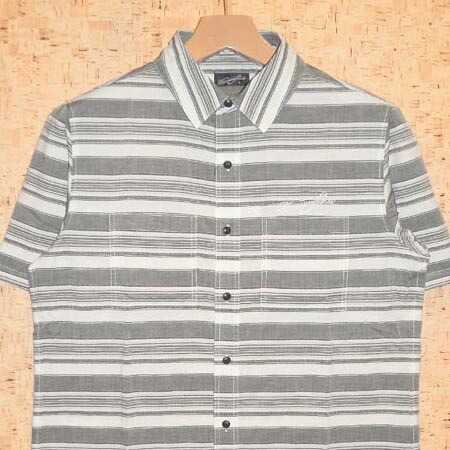 ９ＭＩＣＲＯＰＨＯＮＥＳ ［ナインマイクロフォンズ］　半袖シャツNMF3041 BORDER SHIRT S/S -COMRADE-｜Men&rsquo;s Wear K.A.J 9,240円