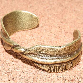 ＡＮＩＭＡＬＩＡ ［アニマリア］ バングル\u003cBR\u003eAN16U-AC07 ANIMALIA FEAT.LINK-FEATHER BANGLE