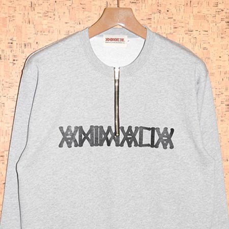 ＡＮＩＭＡＬＩＡ ［アニマリア］ トレーナー AN22SP-SW01 HALF-ZIP CREW NECK SWEAT-LOGO
