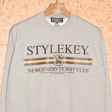 ＳＴＹＬＥＫＥＹ ［スタイルキー］トレーナーSK18FW-SWC05 LINEAGE CREW SWEAT｜Men&rsquo;s Wear K.A.J