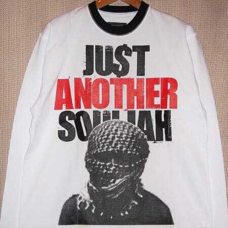 ＷＨＯＬＥＮＩＮＥ ［ホールナイン］　ロンＴ WLT005-F7 JUST ANOTHER SOULJAH