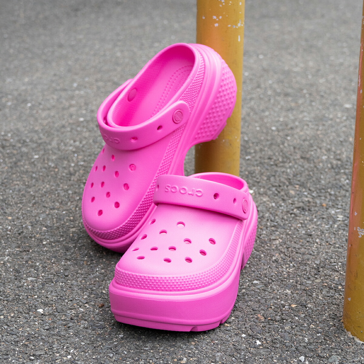 クロックス CROCS ストンプ クロッグ 209347 サンダル 厚底