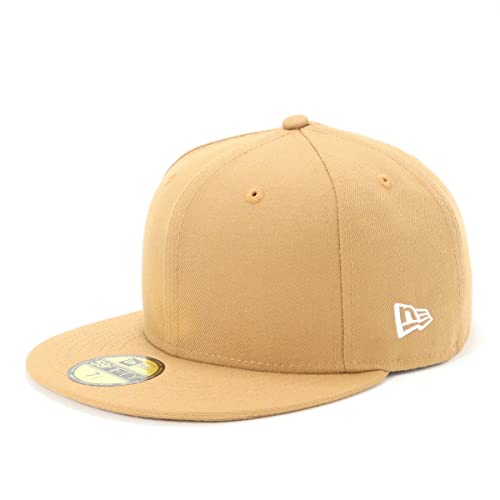 ニューエラ NEW ERA キャップ 59FIFTY 5950 BASIC メンズ 帽子 公式 MLB ストリート系 人気 定番 深め フラットバイザー スナップバック 調整可能 大きめサイズ ユニセックス コットン素材 通気性抜群 春夏 ブラック