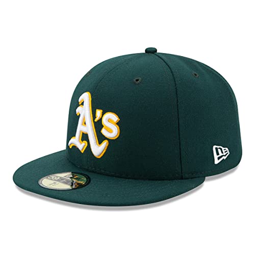 ニューエラ NEW ERA キャップ 59FIFTY ACPERF OAKATH メンズ 帽子 公式 MLB ストリート系 人気 定番 深め フラットバイザー スナップバック 調整可能 大きめサイズ ユニセックス コットン素材 通気性抜群 春夏 ブラック