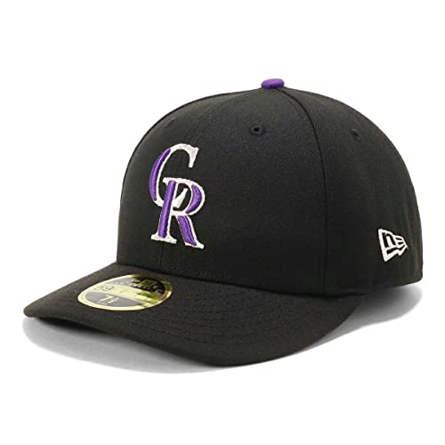 ニューエラ NEW ERA キャップ 59FIFTY LP ACPERF メンズ 帽子 公式 MLB ストリート系 人気 定番 深め フラットバイザー スナップバック 調整可能 大きめサイズ ユニセックス コットン素材 通気性抜群 春夏 ブラック