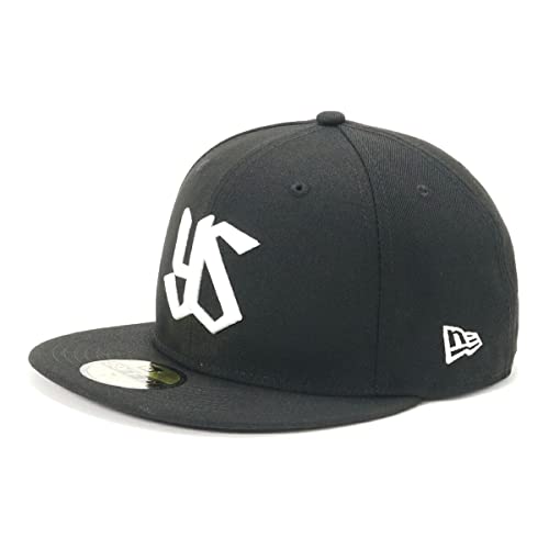 ニューエラ NEW ERA キャップ 59FIFTY 5950 NPB メンズ 帽子 公式 MLB ストリート系 人気 定番 深め フラットバイザー スナップバック 調整可能 大きめサイズ ユニセックス コットン素材 通気性抜群 春夏 秋冬対応 ブラック