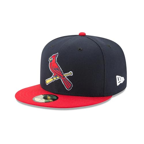 ニューエラ NEW ERA キャップ 59FIFTY ACPERF STLCAR ALT2 25J メンズ 帽子 公式 MLB ストリート系 人気 定番 深め フラットバイザー スナップバック 調整可能 大きめサイズ ユニセックス コットン素材 ブラック