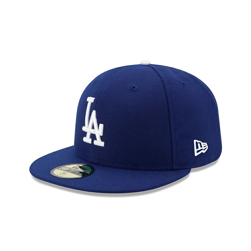 ニューエラ NEWERA 59FIFTY MLBオンフィールド ロサンゼルス・ドジャース ゲーム 14524875 ブルー 帽子 ストリート カジュアル アウトドア ゴルフ ダンス ハット ヒップホップ ヘッドウェア ベースボールキャップ HIPHOP