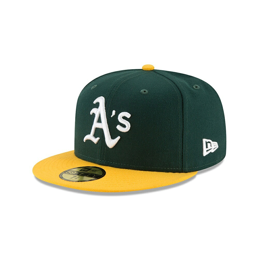 ニューエラ NEWERA 59FIFTY MLBオンフィールド オークランド・アスレチックス ホーム 14524863 グリーン 帽子 ストリート カジュアル アウトドア ゴルフ ダンス ハット ヒップホップ ヘッドウェア ベースボールキャップ 5,148円