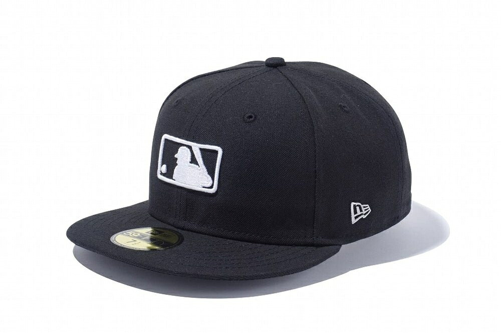 ニューエラ NEWERA 59FIFTY MLBロゴ ブラック × ホワイト 14525214 帽子 ストリート カジュアル アウトドア ゴルフ ダンス ハット ヒップホップ ヘッドウェア ベースボールキャップ