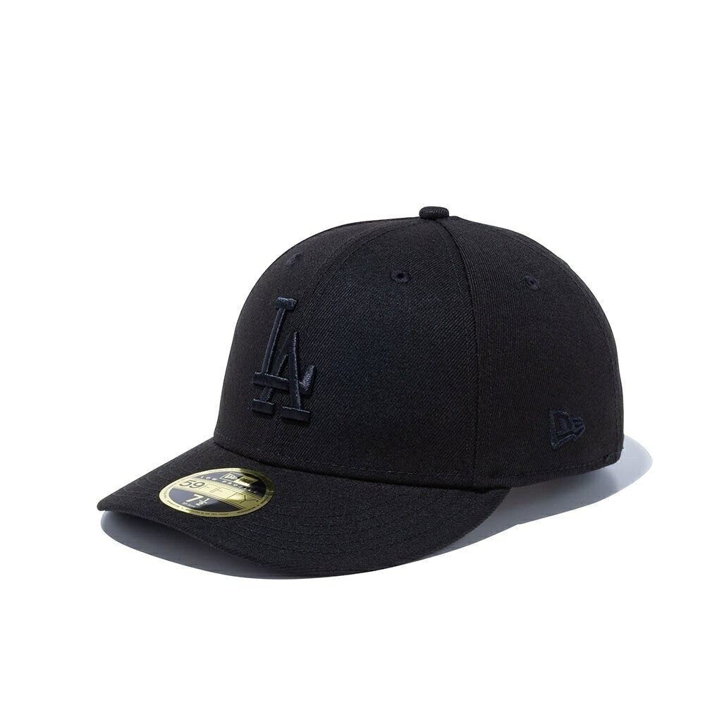 ニューエラ NEWERA LP 59FIFTY ロサンゼルス・ドジャース ブラック × 14524649 帽子 ストリート カジュアル アウトドア ゴルフ ダンス ハット ヒップホップ ヘッドウェア ベースボールキャップ HIPHOP スポーツ