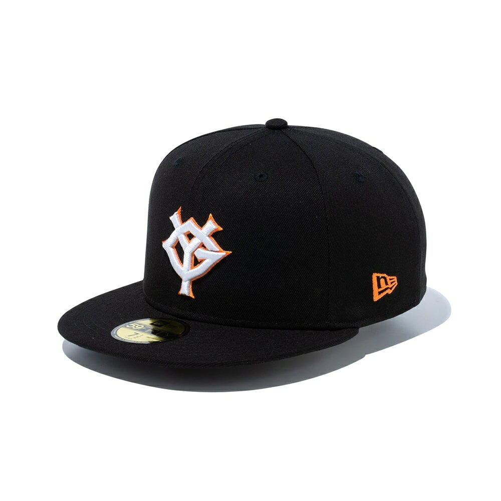 ニューエラ NEWERA 59FIFTY 読売ジャイアンツ ブラック × ホワイト/オレンジ 14525163 キャップ 帽子 ストリート カジュアル アウトドア ゴルフ ダンス ハット ヒップホップ ヘッドウェア