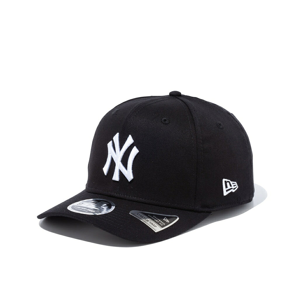 ニューエラ NEWERA 9FIFTY ストレッチスナップ ニューヨーク・ヤンキース ブラック × ホワイト 14524911 帽子 ストリート カジュアル アウトドア ゴルフ ダンス ハット ヒップホップ ヘッドウェア ベースボールキャップ