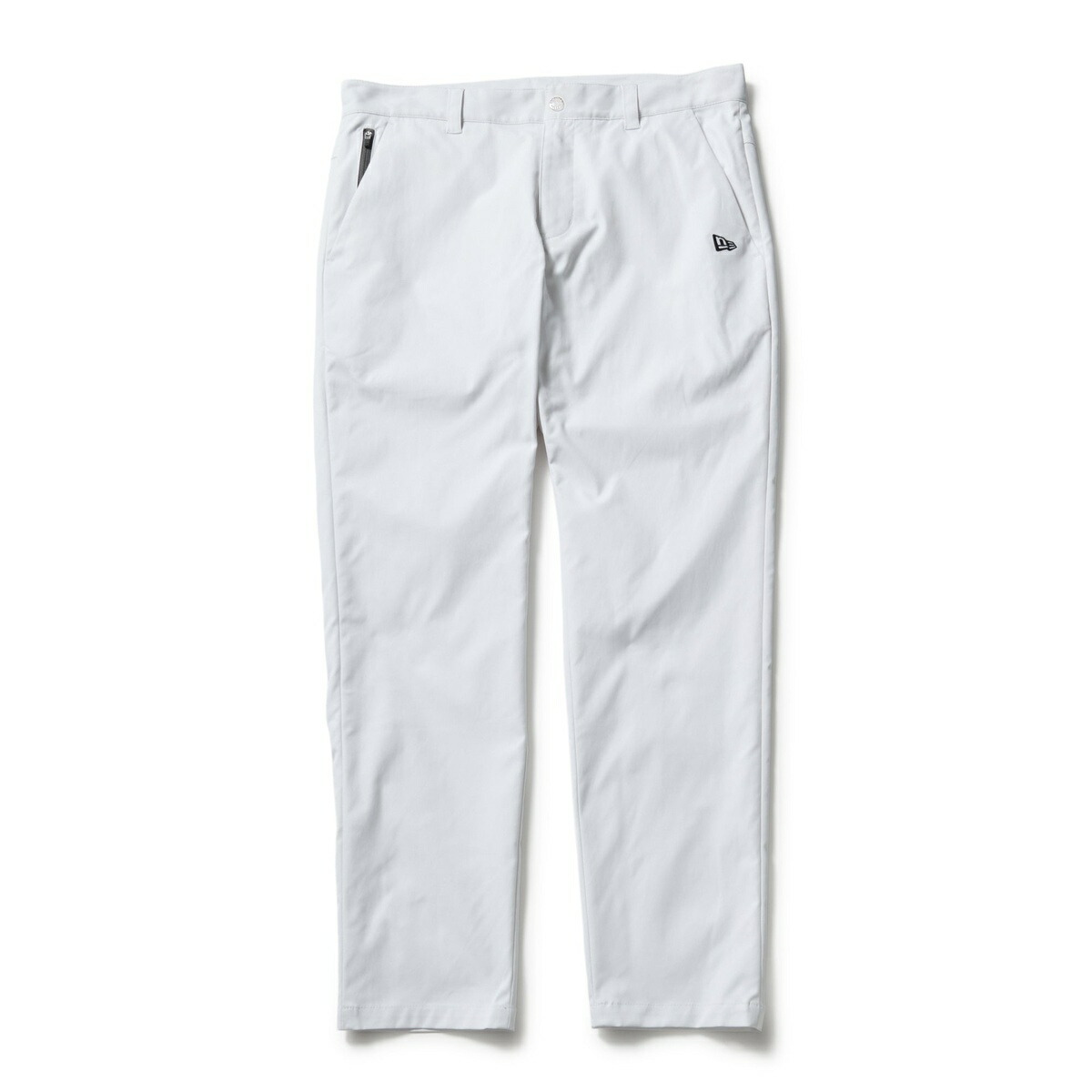 ニューエラ NEWERA テーパード ストレッチ パンツ サイドロゴ ホワイト ゴルフ 14859902 ポリエステル メンズ ボトムス ズボン オーバーサイズ ストリート ワイドパンツ カジュアル 脚長 アウトドア