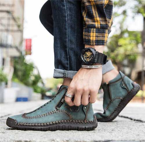 ショートブーツ メンズ ビジネスシューズ バイク用 マーティンブーツ