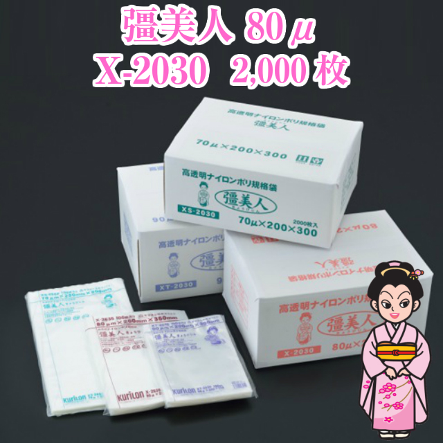 楽天市場】ナイロンポリ Cタイプ No.2 100×200(チャック下175)mm 3000