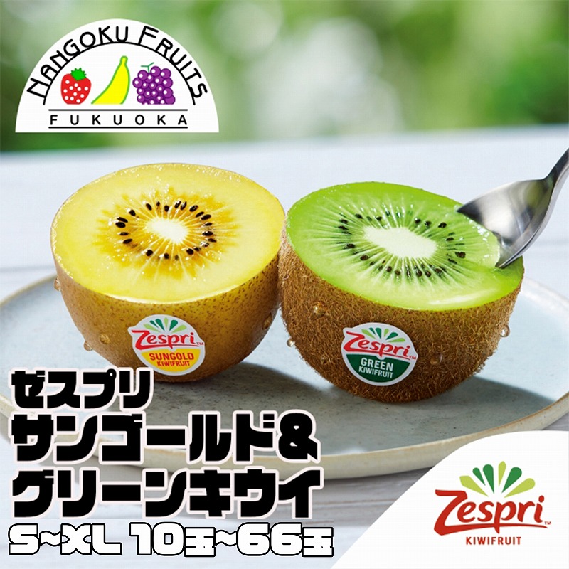 ゼスプリ・サンゴールド＆グリーンキウイ（送料込み 誕生日 プレゼント 御祝 御見舞 内祝 御礼 くだもの 旬の果物 のし対応 ギフト ）｜南国フルーツ　店 8,085円