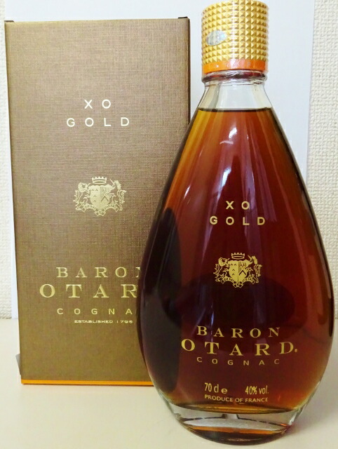 バロン オタール XO GOLD 40度 箱付 700ml 未開封