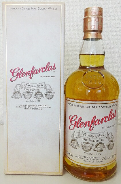 グレンファークラス ザ・ファミリーリザーヴ ミレニアムカスク 2000 限定品]「グレンファークラス ザ・ファミリーリザーヴ