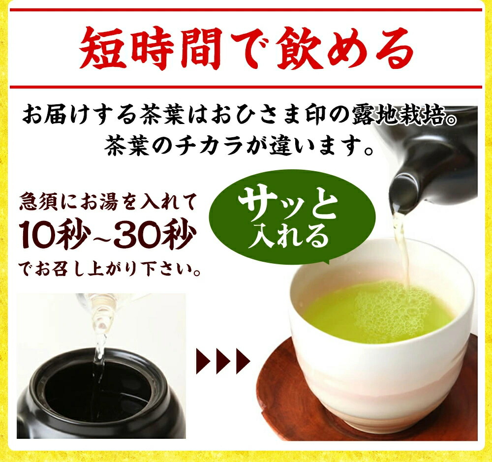 嬉野茶 極上 特撰２本組（100ｇ×2)【煎茶 嬉野茶ギフト】 6箱